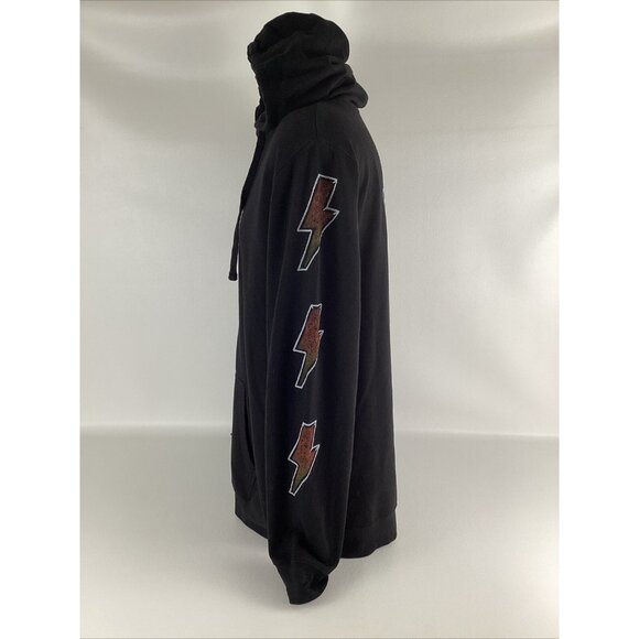 AC/DC Hoodie Sweatshirt Men's Size S/M Black Heavy Metal Blow Up Your Video - Picture 4 of 7